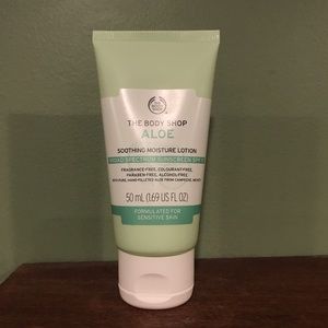 The Body Shop aloe moisturizer with SPF 15